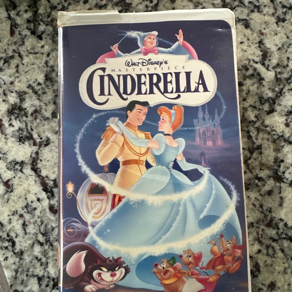 Walt Disney's Cinderella VHS Tape